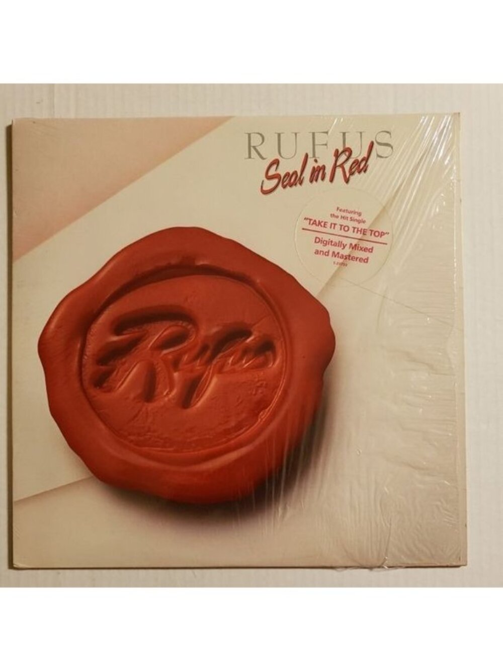 Vinyl Album- Rufus - Seal in red